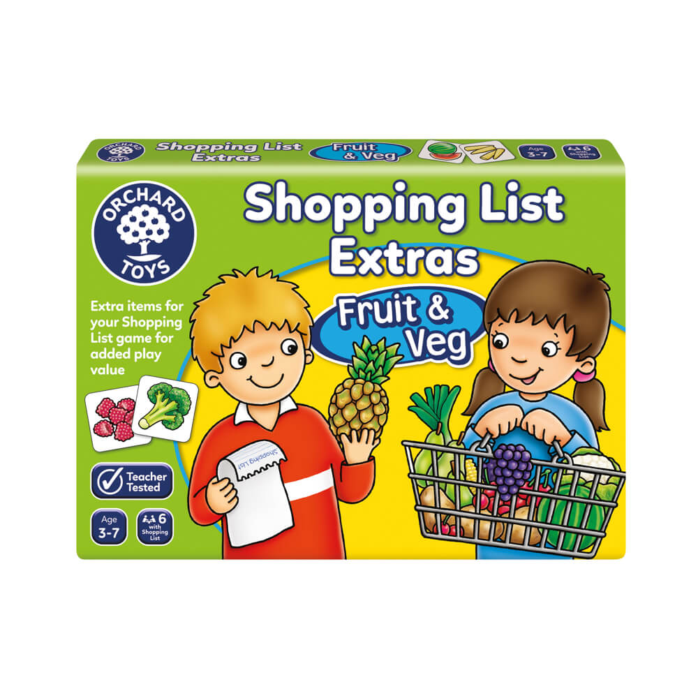 Orchard Toys Shopping List Extras Fruit and Veg Booster Pack